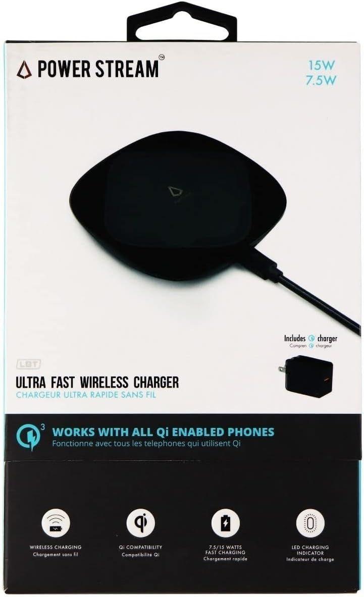 Refurbished LBT 15W Wireless Charging Pad with AC Power Adapter - Reebelo Nederland