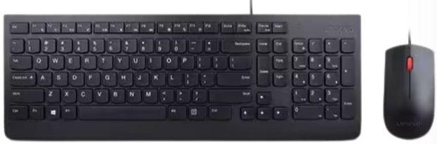 Refurbished Lenovo Essential Wired Combo Keyboard and Mouse - Reebelo Nederland