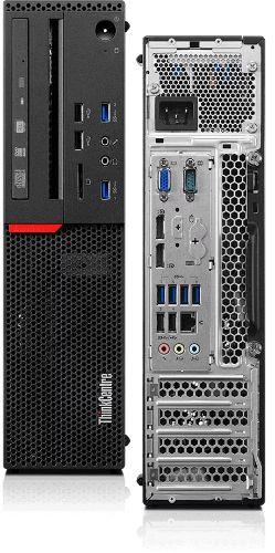Refurbished Lenovo ThinkCentre M900 SFF Desktop + 4K 2-Monitor (Bundle) - Reebelo Nederland