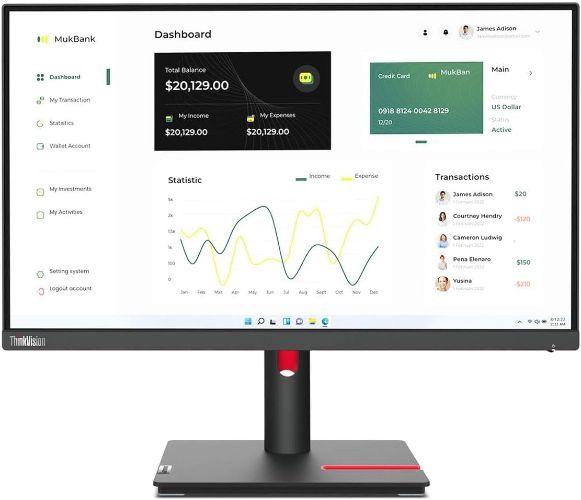 Refurbished Lenovo ThinkVision P24h-30 Monitor 23.8" - Reebelo Nederland