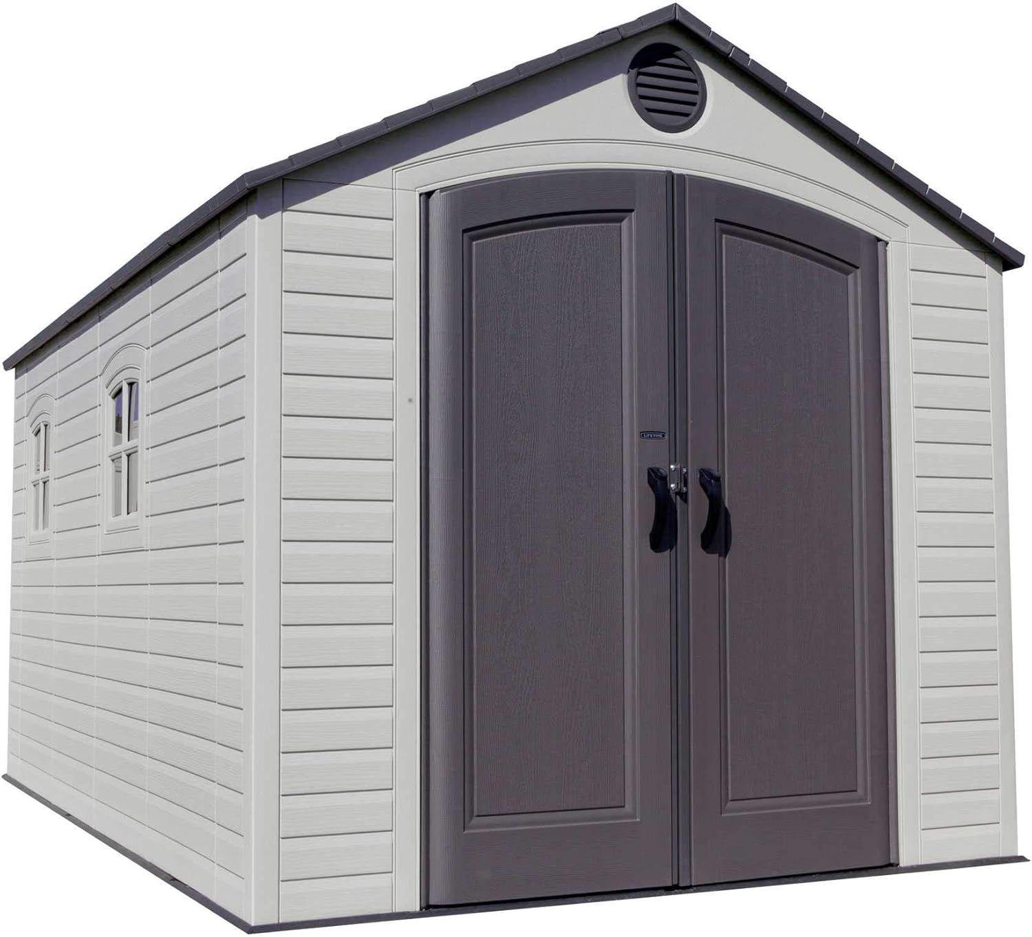 Refurbished Lifetime 6402 8 ft. x 12.5 ft. Resin Outdoor Storage Shed - Reebelo Nederland