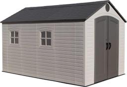 Refurbished Lifetime 6402 8 ft. x 12.5 ft. Resin Outdoor Storage Shed - Reebelo Nederland