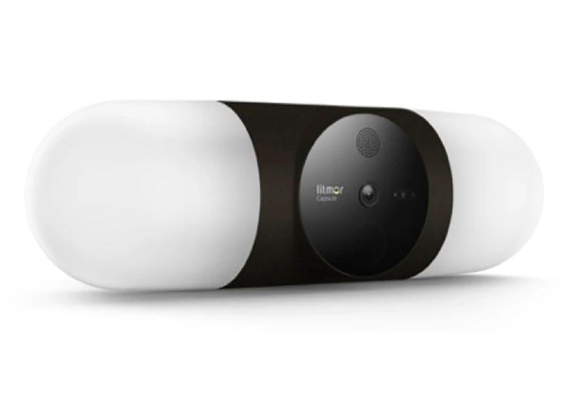 Refurbished Litmor Capsule A.I Powered Floodlight Camera  - Reebelo Nederland