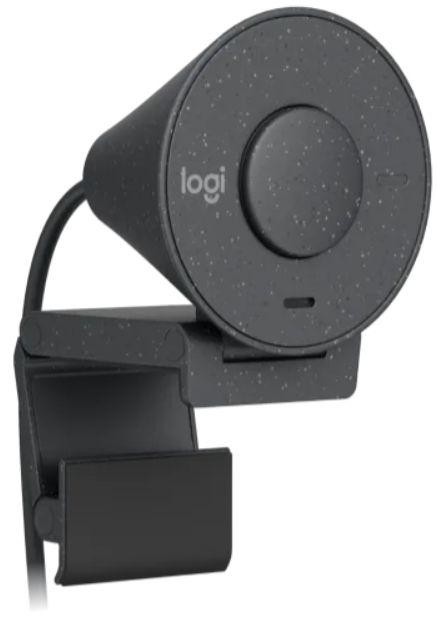 Refurbished Logitech Brio 300 USB-C Webcam with Privacy Shutter - Reebelo Nederland