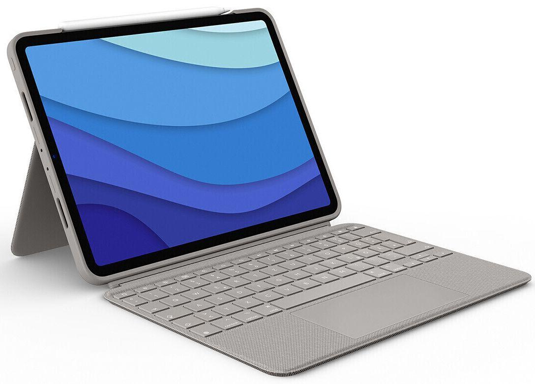 Refurbished Logitech Combo Touch for iPad Pro 12.9-inch (5/6th Gen)  - Reebelo Nederland