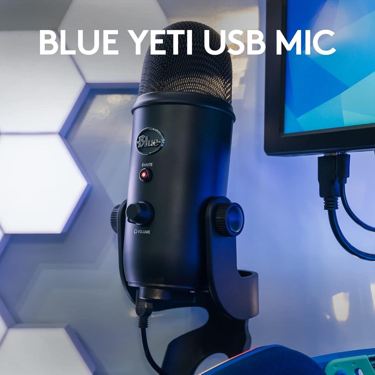 Refurbished Logitech for Creators Blue Yeti Game Streaming Kit - Reebelo Nederland