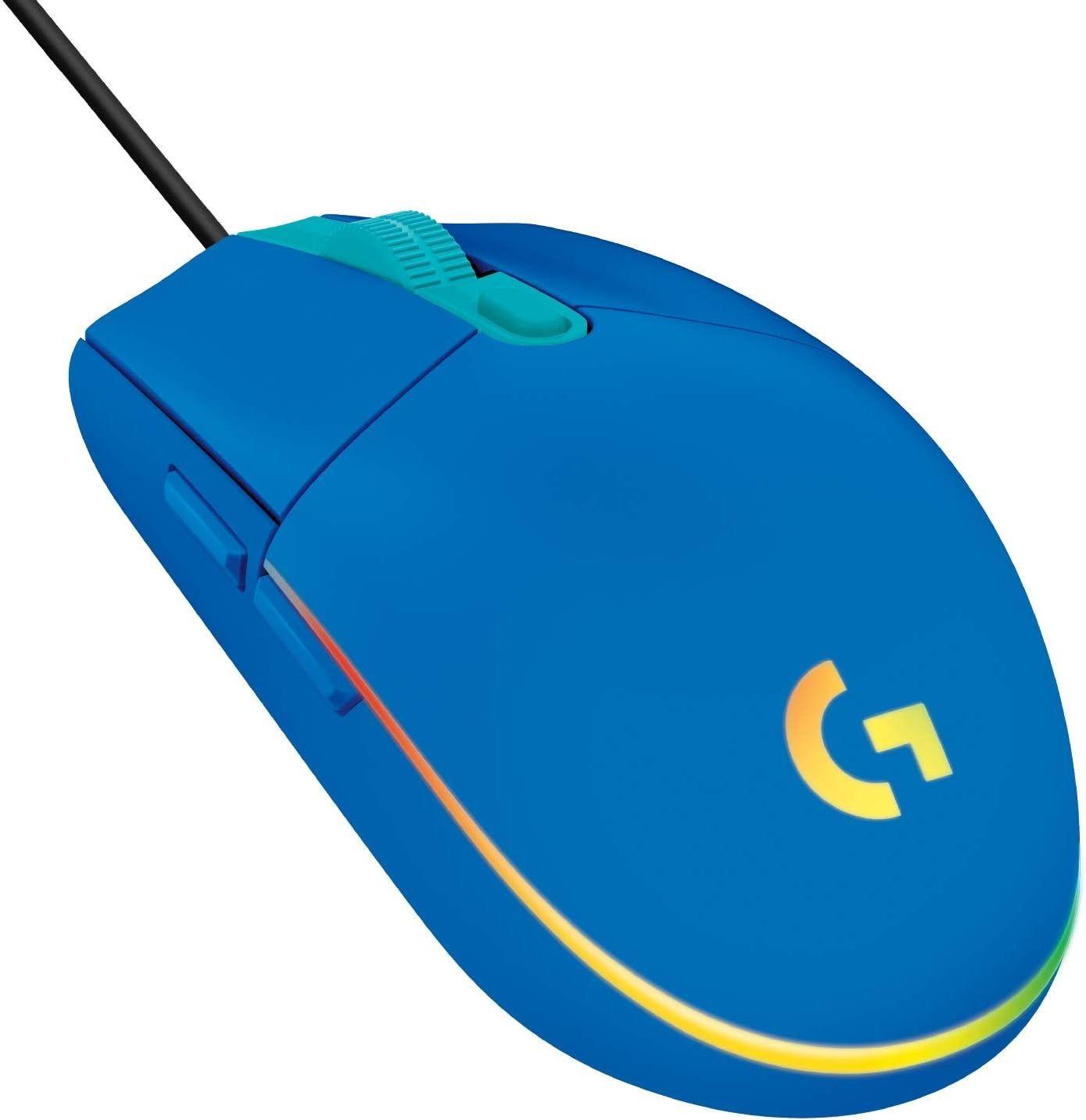 Refurbished Logitech G203 Wired Gaming Mouse - Reebelo Nederland