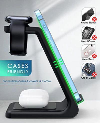Refurbished Lovis 3in1 Fast Charging Wireless Charging Station  - Reebelo Nederland