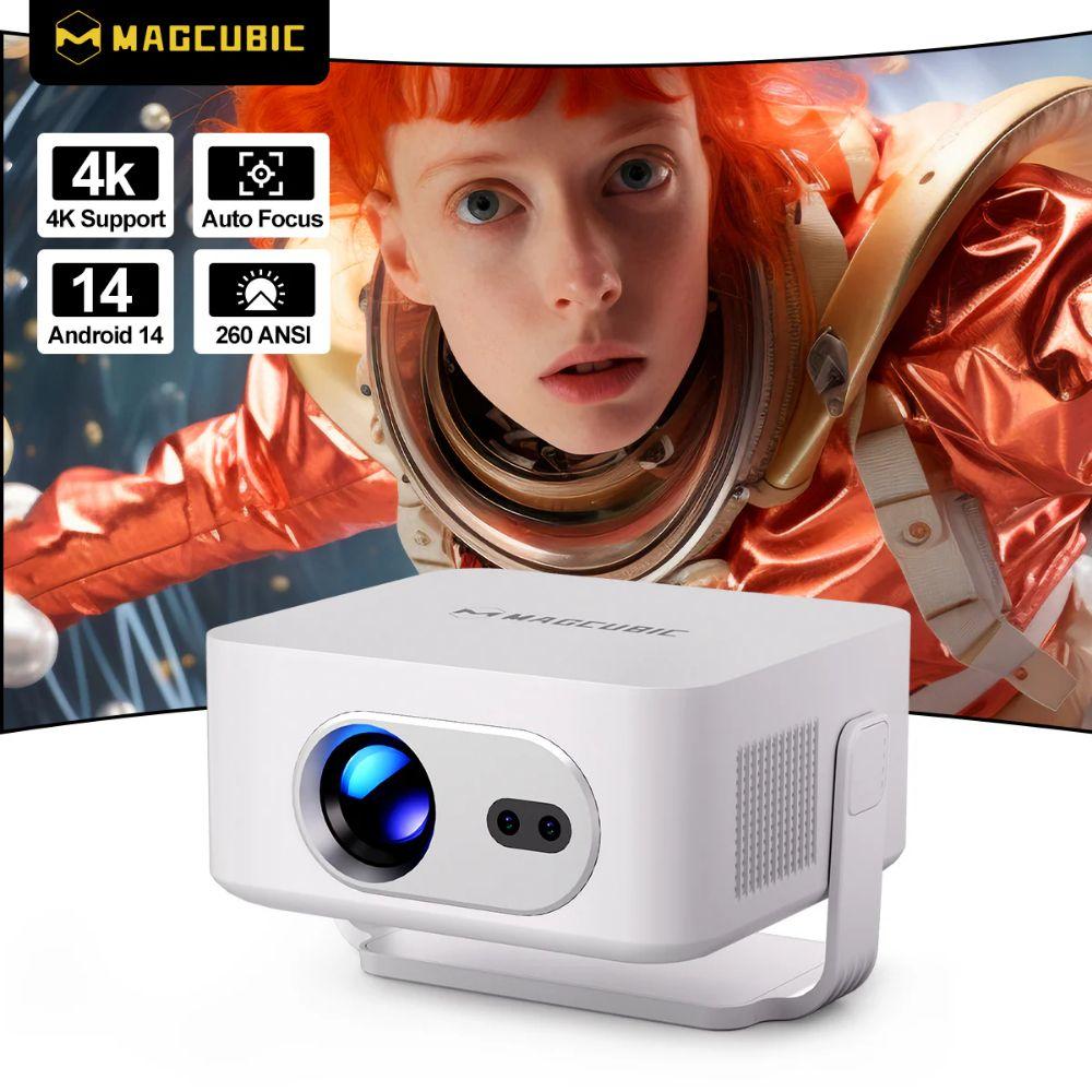 Refurbished Magcubic HY300Max 8K WiFi 6 Portable Projector - Reebelo Nederland