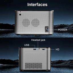 Refurbished Magcubic HY350 Pro 580 ANSI 4K 1080P WiFi 6 Projector - Reebelo Nederland
