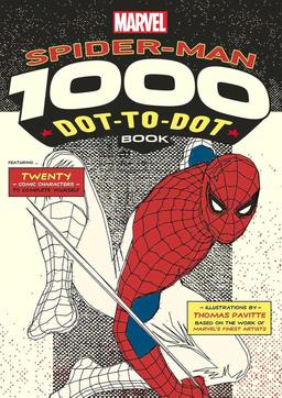 Refurbished Marvel: Spider-Man1000 dot-to-dot book by Thoms Pavtte - Reebelo Nederland