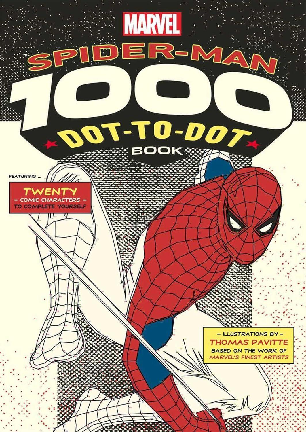 Refurbished Marvel: Spider-Man1000 dot-to-dot book by Thoms Pavtte - Reebelo Nederland