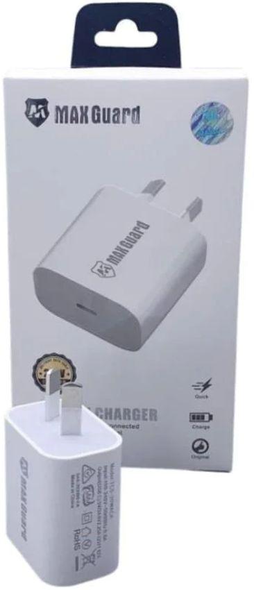 Refurbished Maxguard SDC-20W PD Quick Charger Type C Power Adapter (NZ / AU) - Reebelo Nederland
