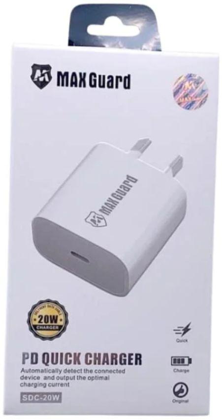 Refurbished Maxguard SDC-20W PD Quick Charger Type C Power Adapter (NZ / AU) - Reebelo Nederland