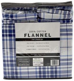 Refurbished Member's Mark 100% Cotton 6pc Flannel Sheets Full Set - Reebelo Nederland