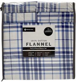 Refurbished Member's Mark 100% Cotton 6pc Flannel Sheets Full Set - Reebelo Nederland