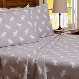 Refurbished Member's Mark 100% Cotton 6pc Flannel Sheets King Set - Reebelo Nederland