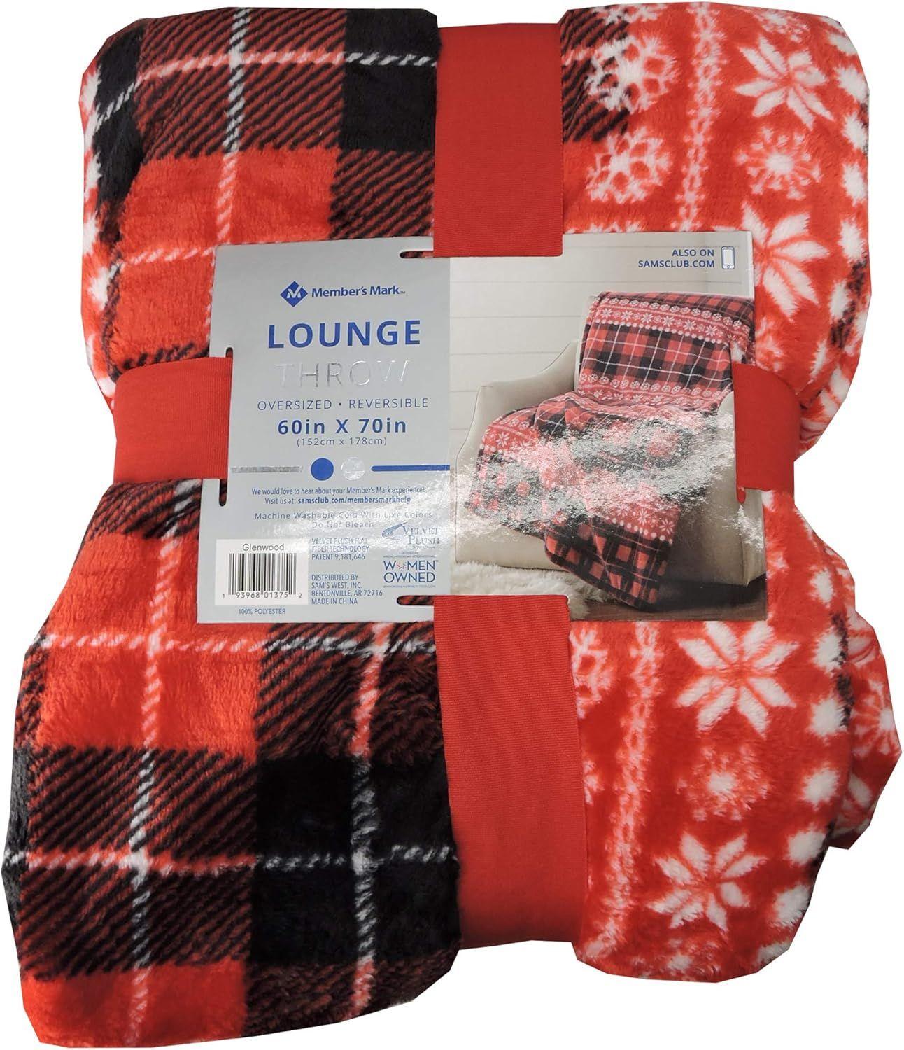 Refurbished Member's Mark Reversible Lounge Throw 60 in x 70 in - Reebelo Nederland