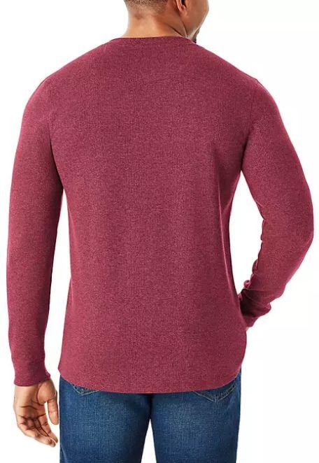 Refurbished Member's Mark Thermal Henley - Reebelo Nederland