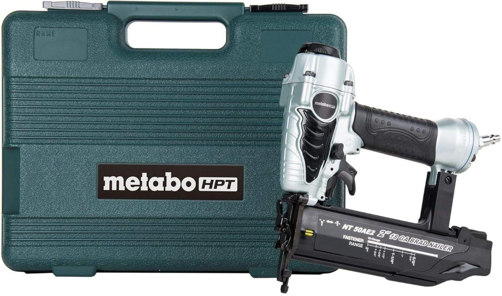 Refurbished Metabo HPT NT50AE2 18 Gauge 2 Inch Brad Nailer - Reebelo Nederland