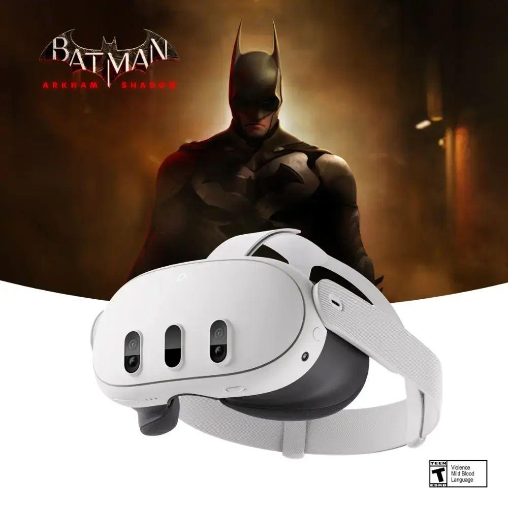 Refurbished Meta Quest 3 Get Batman: Arkham Shadow VR - Reebelo Nederland