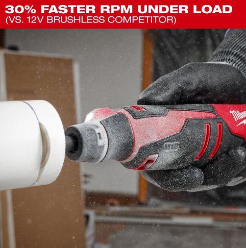 Refurbished Milwaukee M12 2525-20 Brushless Rotary Tool - Reebelo Nederland