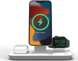 Refurbished Mophie 3-in-1 Stand MagSafe Charger - Reebelo Nederland