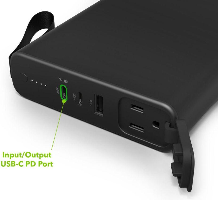 Refurbished Mophie Powerstation Pro AC 100W 27000 mAh Power Bank - Reebelo Nederland