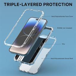 Refurbished MyBat Pro Tuff Kleer Series Phone Case for iPhone 14 Plus - Reebelo Nederland