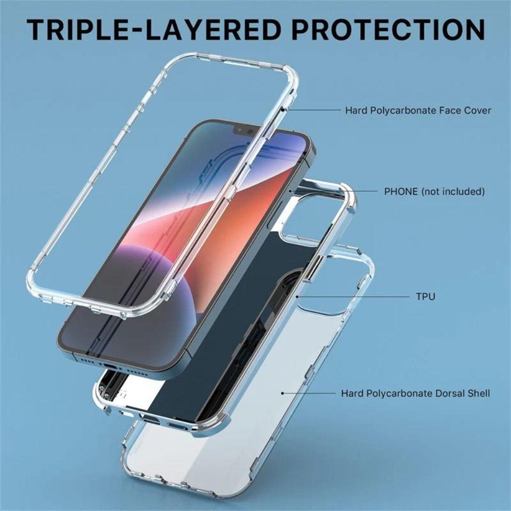 Refurbished MyBat Pro Tuff Kleer Series Phone Case for iPhone 14 Plus - Reebelo Nederland