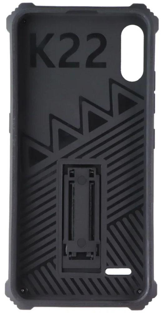 Refurbished MyBat Rugged Kickstand Phone Case for LG K22 - Reebelo Nederland