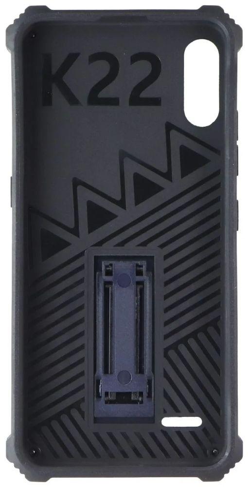 Refurbished MyBat Rugged Kickstand Phone Case for LG K22 - Reebelo Nederland