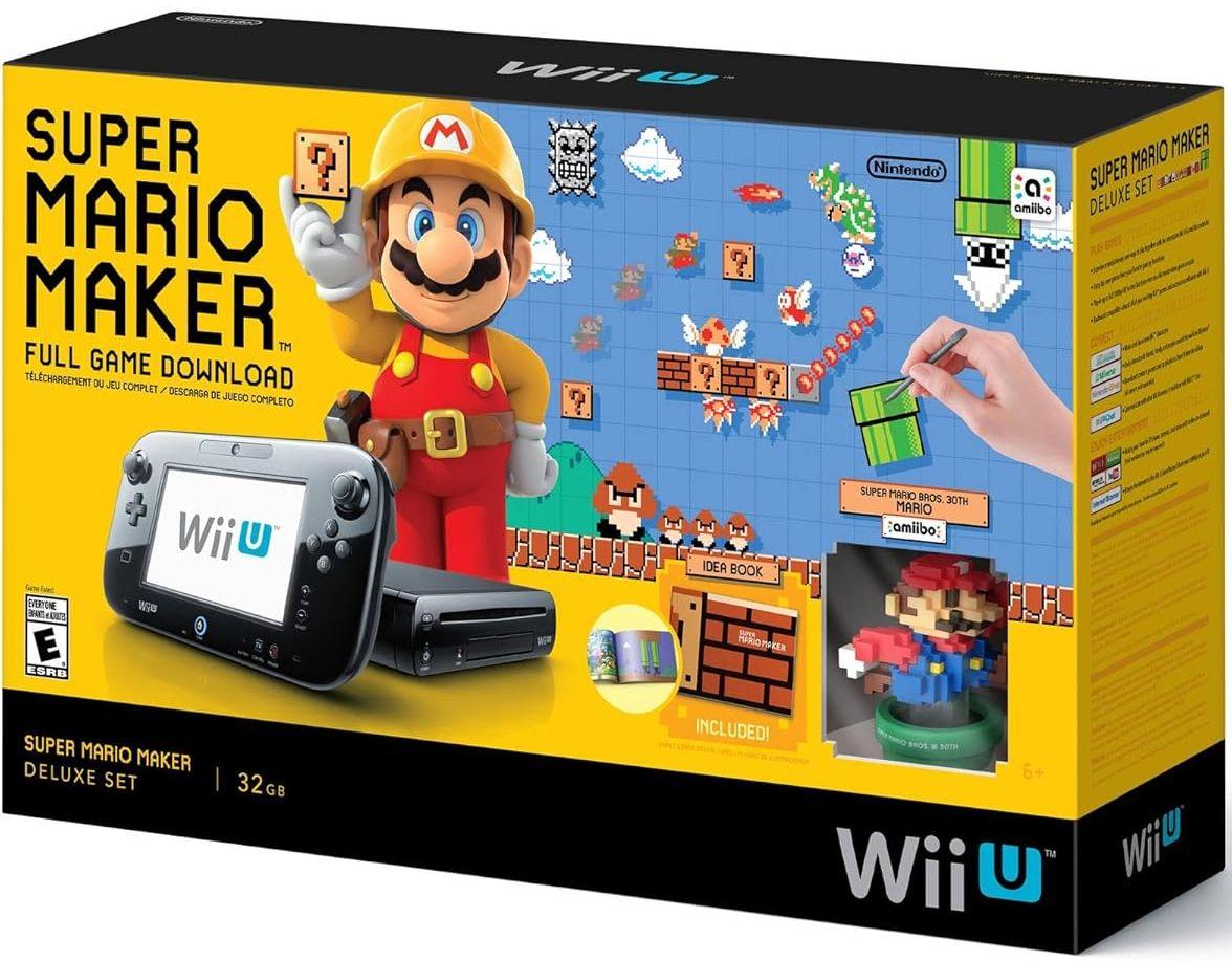 Refurbished Nintendo Super Mario Maker Deluxe Set Wii U Console - Reebelo Nederland