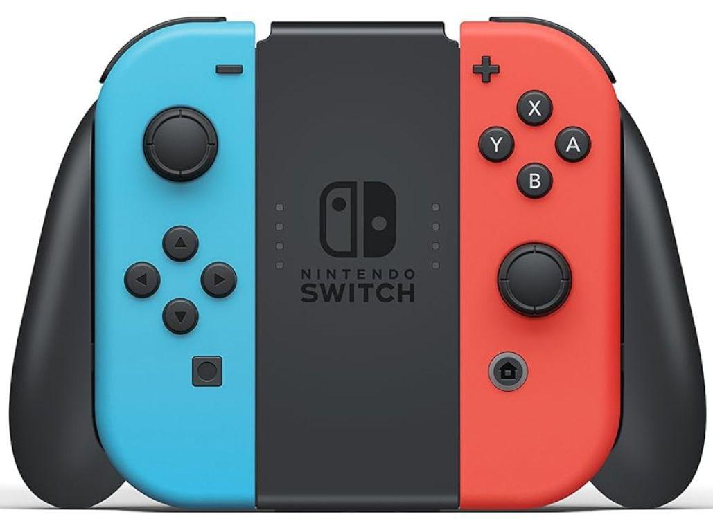 Refurbished Nintendo Switch with Neon Blue and Neon Red Joy‑Con - Reebelo Nederland