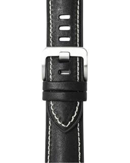 Refurbished Novonappa Hybrid Leather watch strap (20mm) - Reebelo Nederland