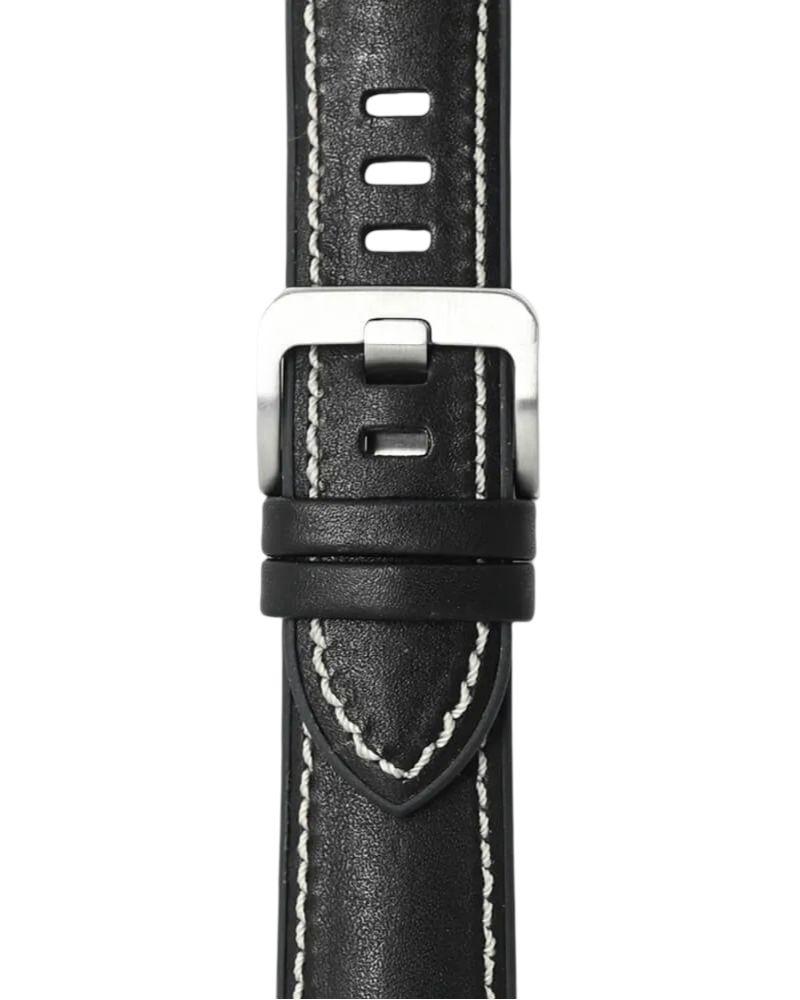 Refurbished Novonappa Hybrid Leather watch strap (20mm) - Reebelo Nederland