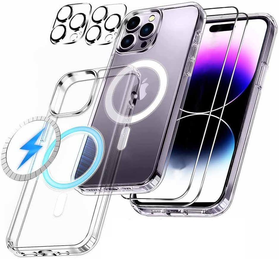 Refurbished NZCLOUD Magsafe Phone Case 5 in 1 Combo for iPhone 15 - Reebelo Nederland