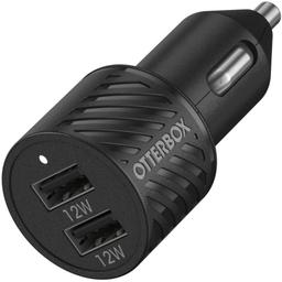 Refurbished OtterBox USB-A Dual Port Car Charger (24W) - Reebelo Nederland