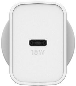 Refurbished OtterBox USB-C Fast Charge Wall Charger (Type I) 18W - Reebelo Nederland