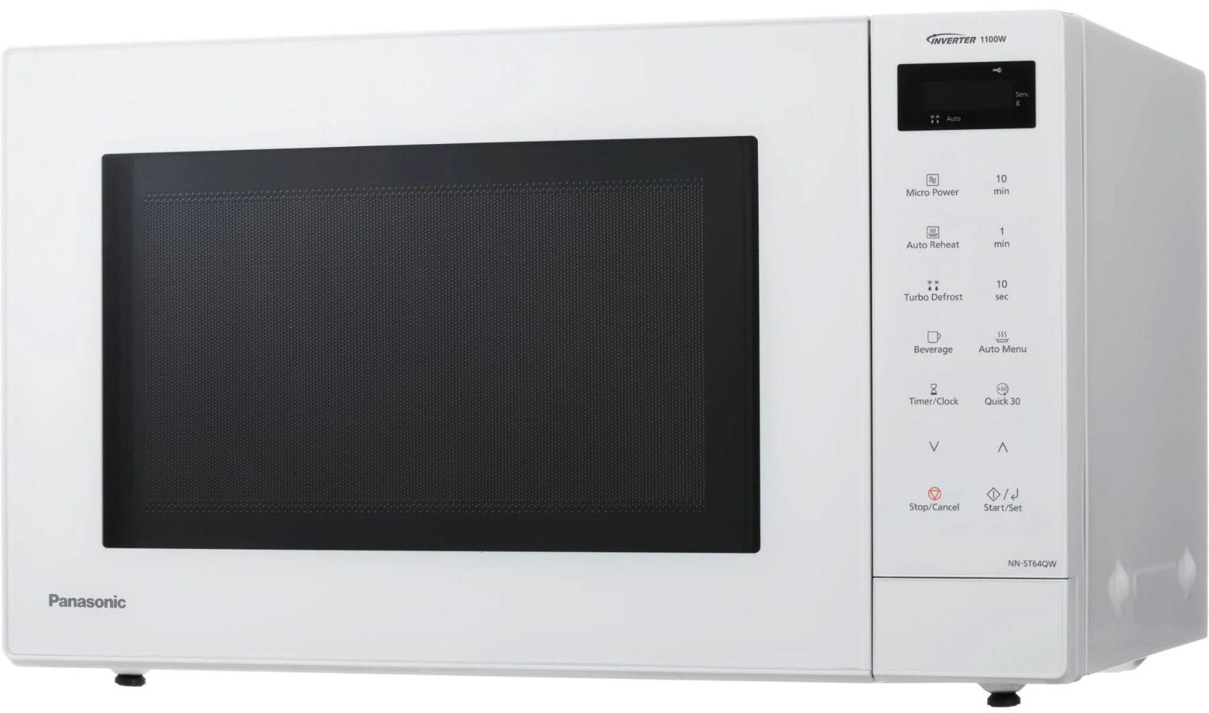 Refurbished Panasonic NN-ST64QW 32L Inverter Microwave - Reebelo Nederland