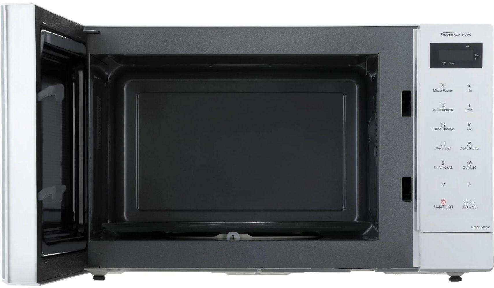 Refurbished Panasonic NN-ST64QW 32L Inverter Microwave - Reebelo Nederland