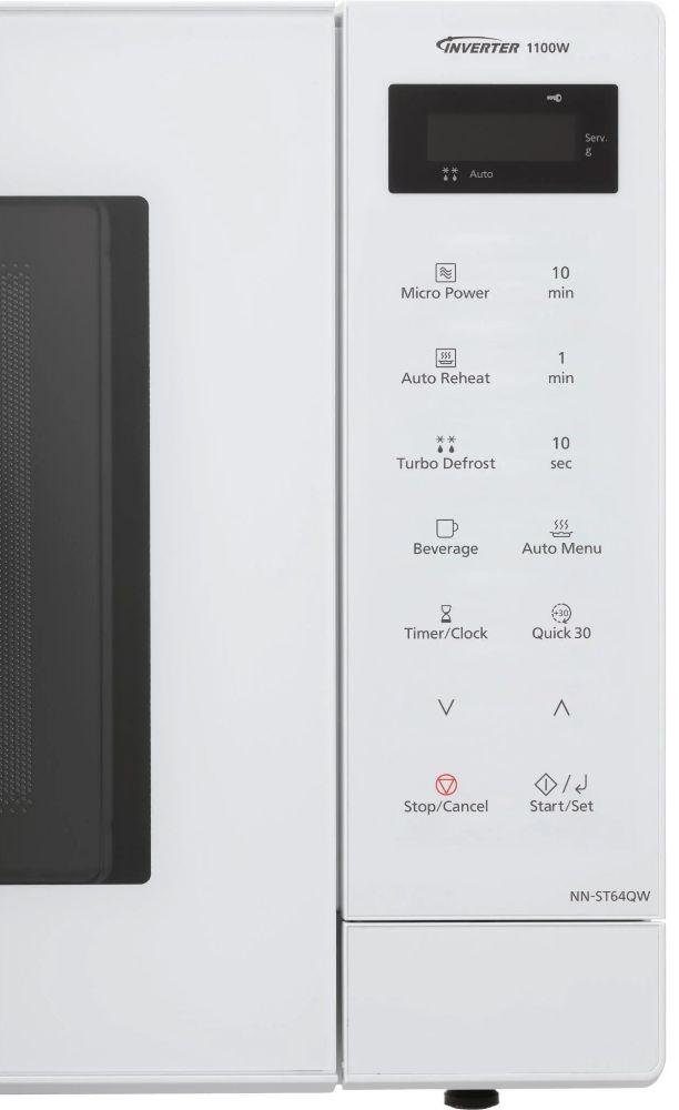 Refurbished Panasonic NN-ST64QW 32L Inverter Microwave - Reebelo Nederland