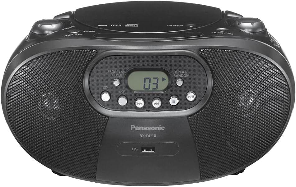 Refurbished Panasonic RX-DU10 Portable AM/FM Radio with CD Player - Reebelo Nederland