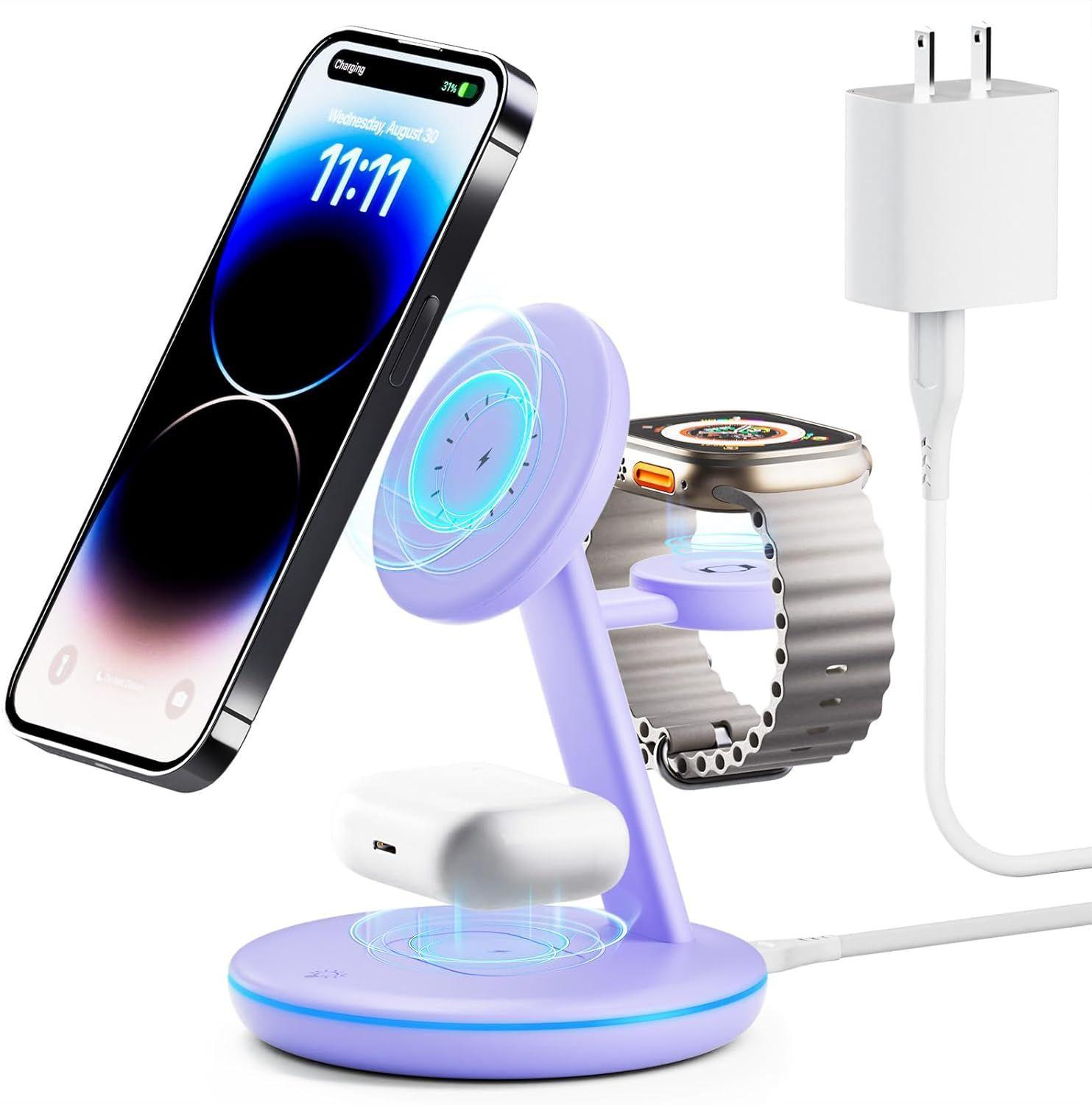 Refurbished Pexxus 3 in 1 Charging Station for Apple Devices - Reebelo Nederland