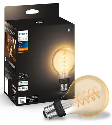 Refurbished Philips Hue 60W Filament G25 Globe E26 Smart Bulb - Reebelo Nederland