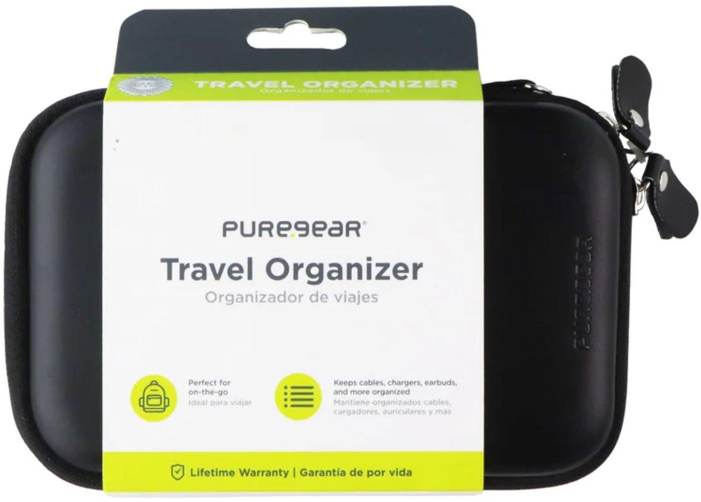 Refurbished PureGear Travel Organizer Carry Case Zip-Up Pouch - Reebelo Nederland