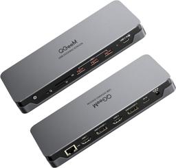 Refurbished QGeeM D6908 USB C Laptop Docking Station - Reebelo Nederland
