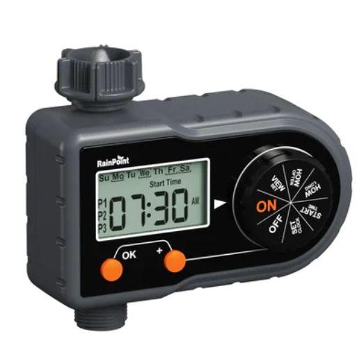 Refurbished RainPoint Digital Sprinkler Water Hose Timer - Reebelo Nederland