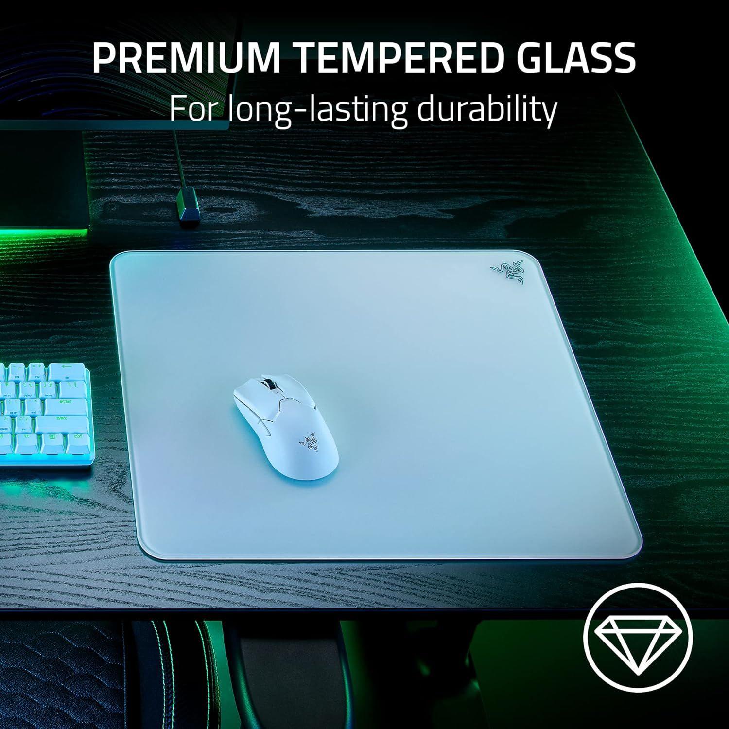 Refurbished Razer Atlas Tempered Glass Gaming Mouse Mat - Reebelo Nederland