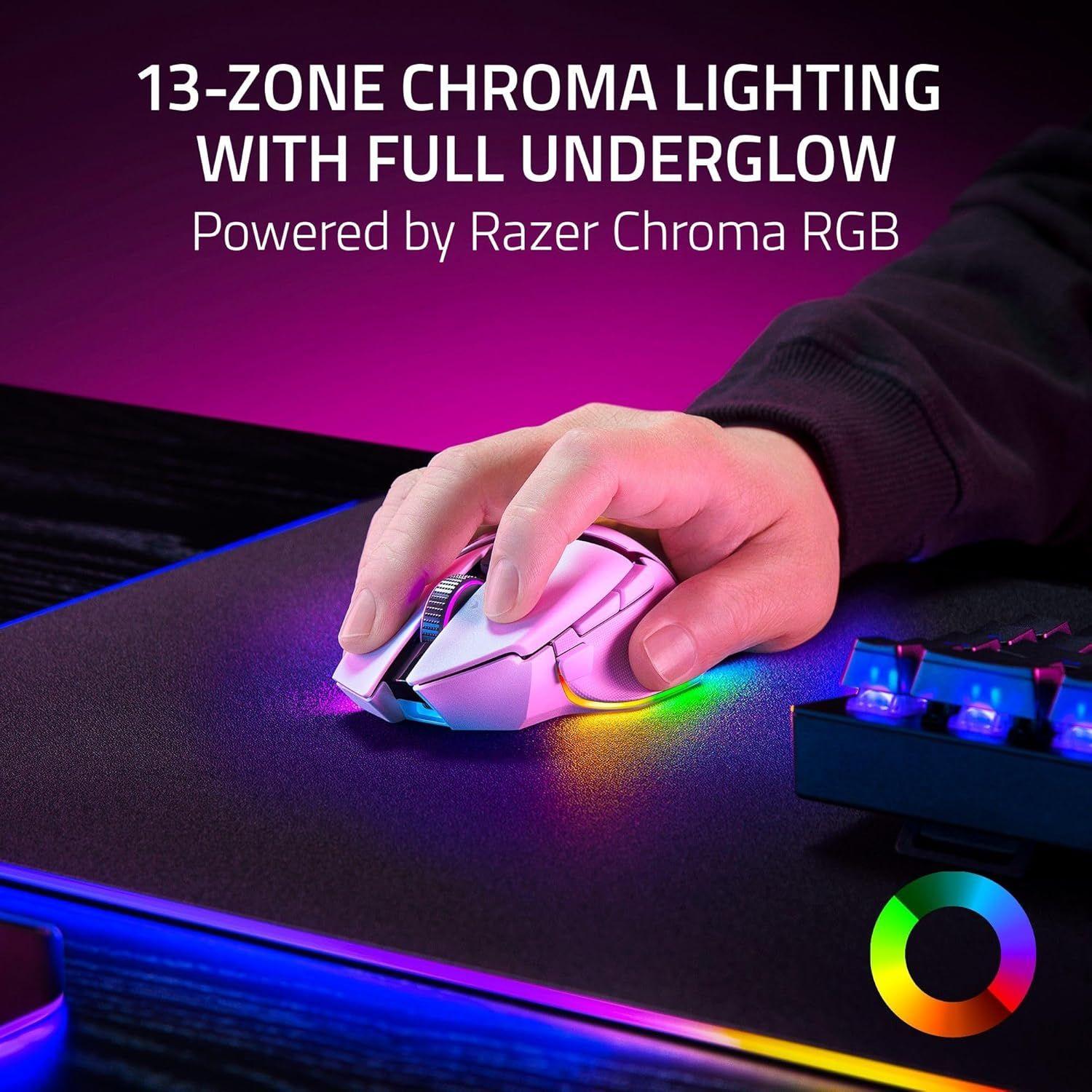 Refurbished Razer Basilisk V3 Pro 35K Wireless RGB Gaming Mouse - Reebelo Nederland